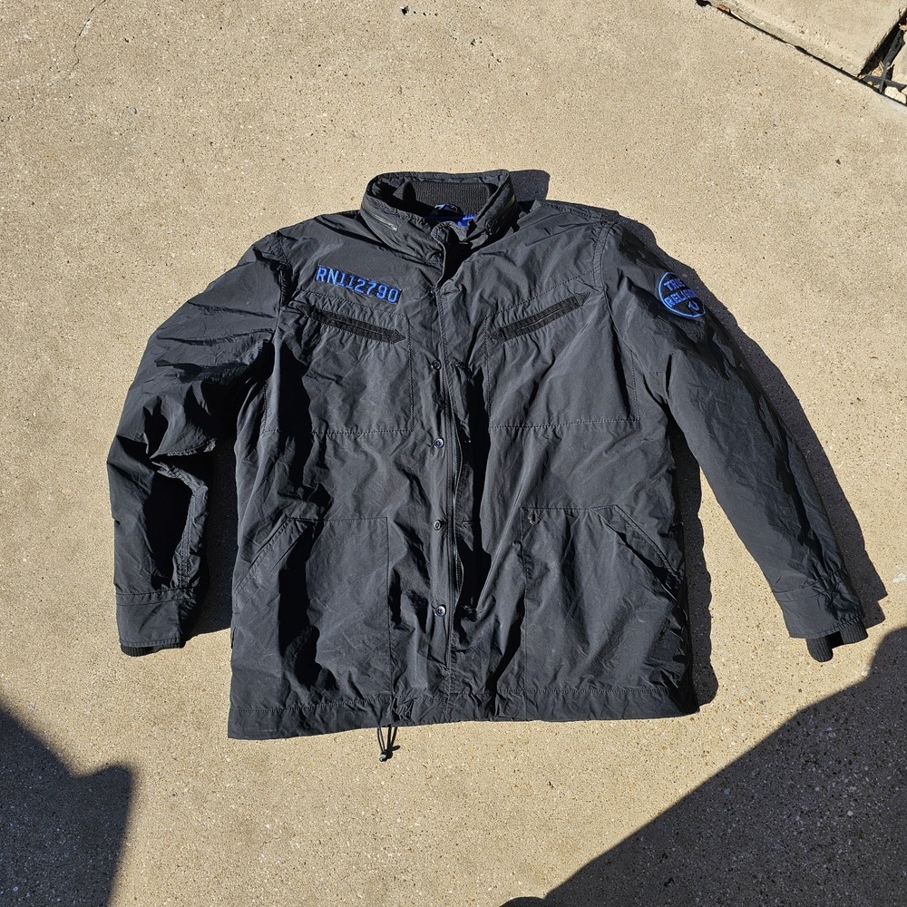 TRUE RELIGION JEANS $399 MENS 3-IN-1 UTILITY‎ FIELD JACKET SZ XXL